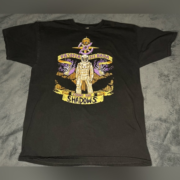 Doctor Who TeeFury Silence in the Library Vashta Nerada Shirt - Picture 2 of 4